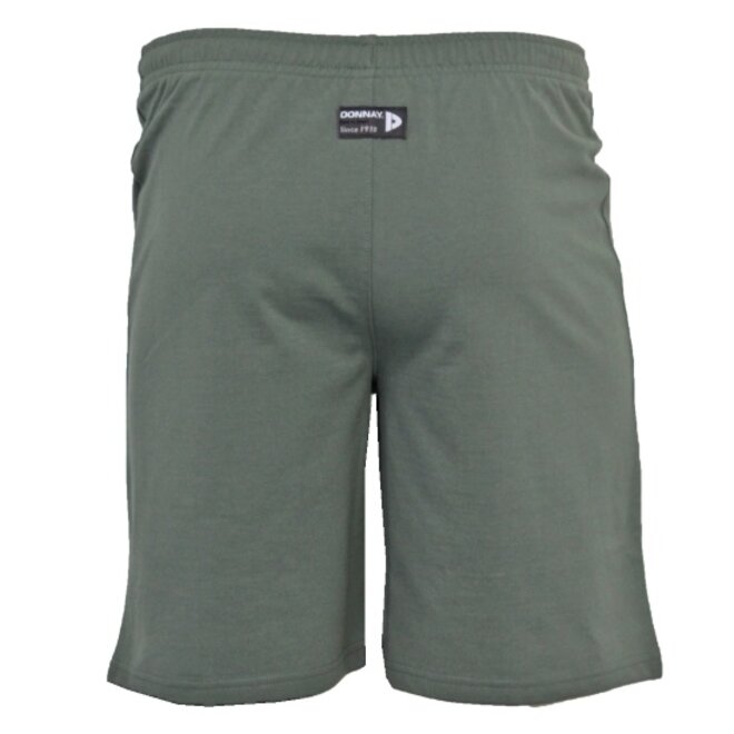 Donnay Heren - 2-Pack - Korte joggingbroek Nick - Jungle Green & Light Grey