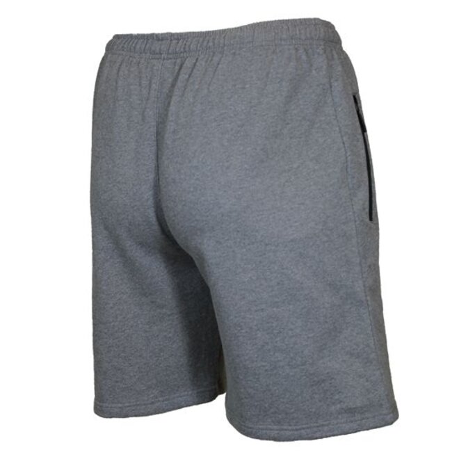 Donnay Heren - 2-Pack - Korte joggingbroek Nick - Zilvergrijs & Granite Green