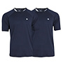 Donnay Heren - 2-Pack - Sport T-shirt André - Navy