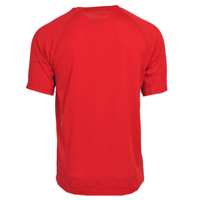 Donnay Heren - 2-Pack - Sport T-shirt André - Poppy Red