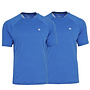 Donnay Heren - 2-Pack - Sport T-shirt André - True Blue