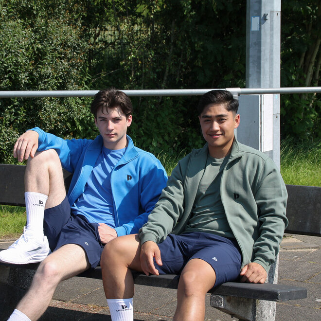 Donnay Heren - 2-Pack - Sport T-shirt André - True Blue