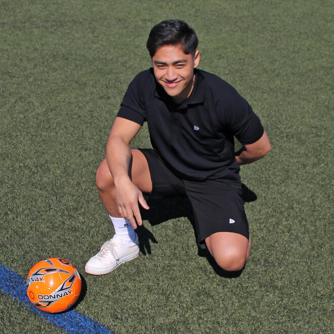 Donnay Heren - 2-Pack - Sport Polo Bjorn - Zwart