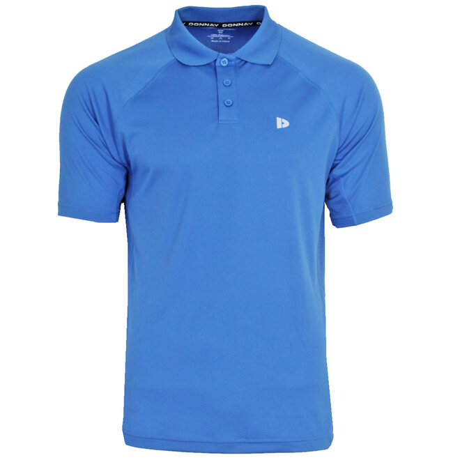 Donnay Heren - 2-Pack - Sport Polo Bjorn - True Blue