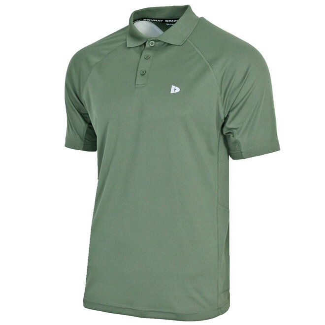 Donnay Heren - 2-Pack - Sport Polo Bjorn - Jungle Green