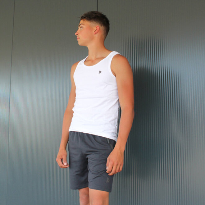 Donnay Heren - 5-Pack - Singlet James - Wit