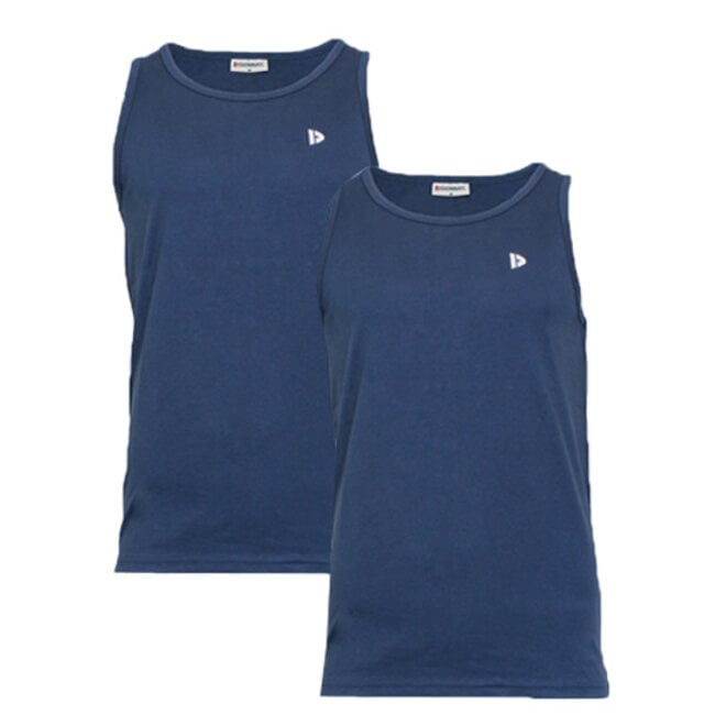 Donnay Heren - 5-Pack - Singlet James - Navy