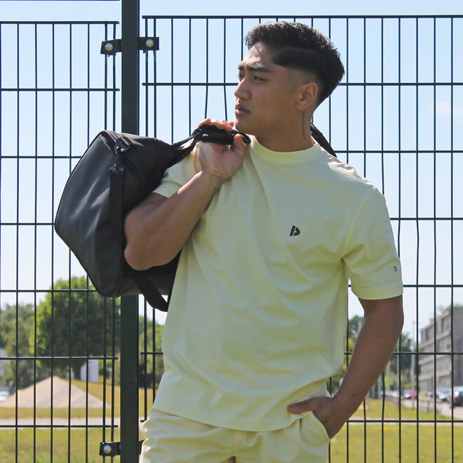 Donnay Heren - T-Shirt Vince - Pastel Yellow