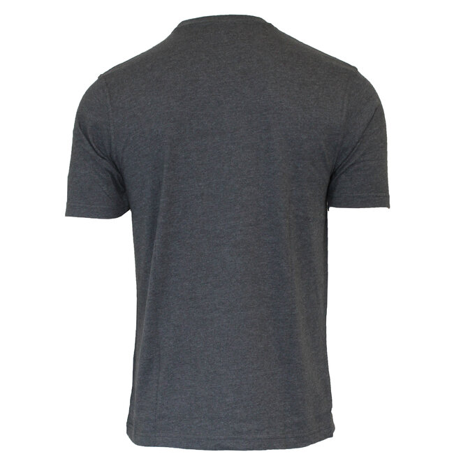 Donnay Heren - T-Shirt Vince - Donkergrijs gemêleerd