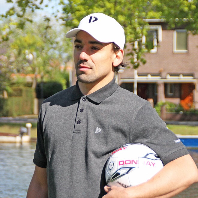 Donnay Heren - 3-Pack - Polo shirt Noah - Navy / Donkergrijs / Cobaltblauw