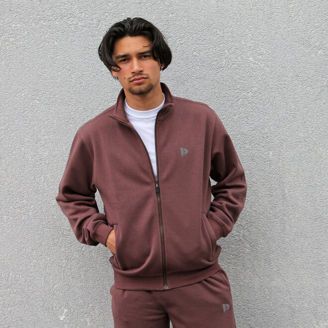 Donnay Heren - Vest met kraag Bryan - Brown