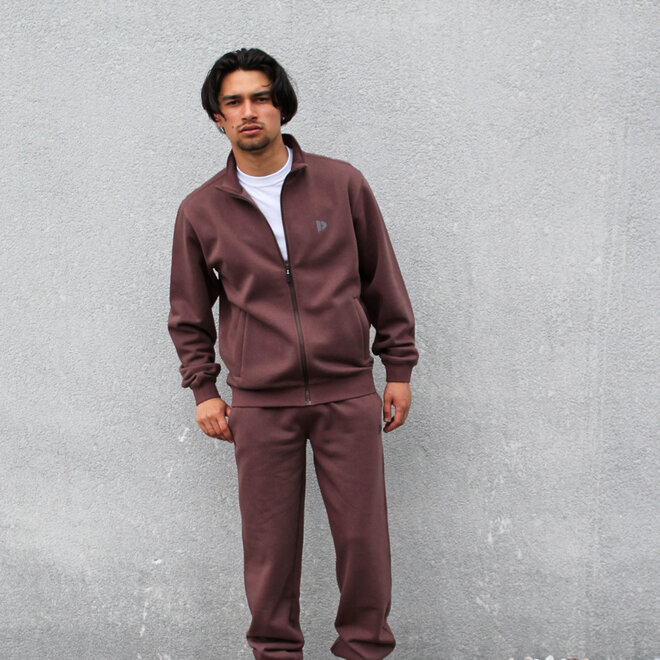 Donnay Heren - Vest met kraag Bryan - Brown
