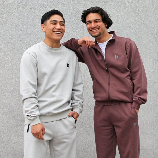 Donnay Heren - Vest met kraag Bryan - Brown
