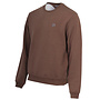 Donnay Heren - Fleece Crew Sweater Dean - Brown