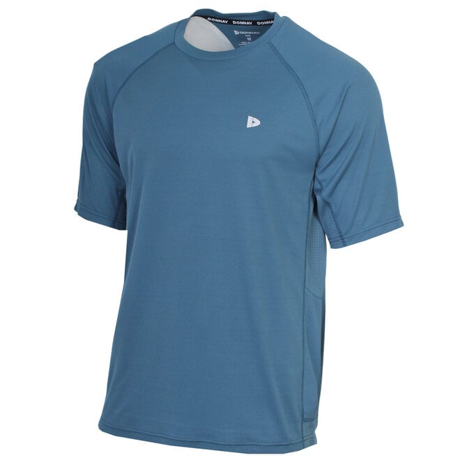 Donnay Heren - Sport T-shirt André - Denim Blue