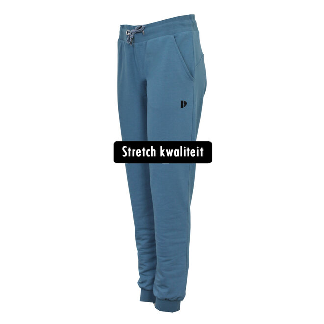 Donnay Dames - Stretch Joggingbroek Jana - Denim Blue