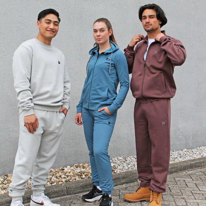 Donnay Dames - Stretch Joggingbroek Jana - Denim Blue