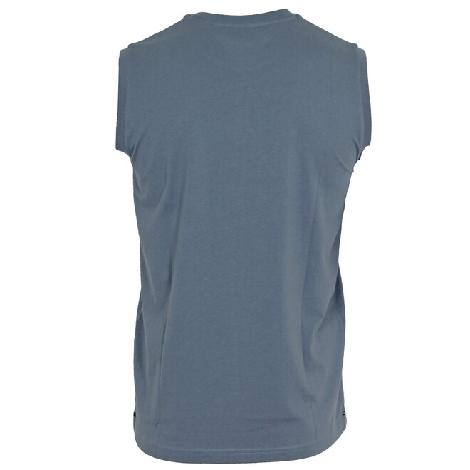 Donnay Heren - Mouwloos T-shirt Stan - Blue Grey