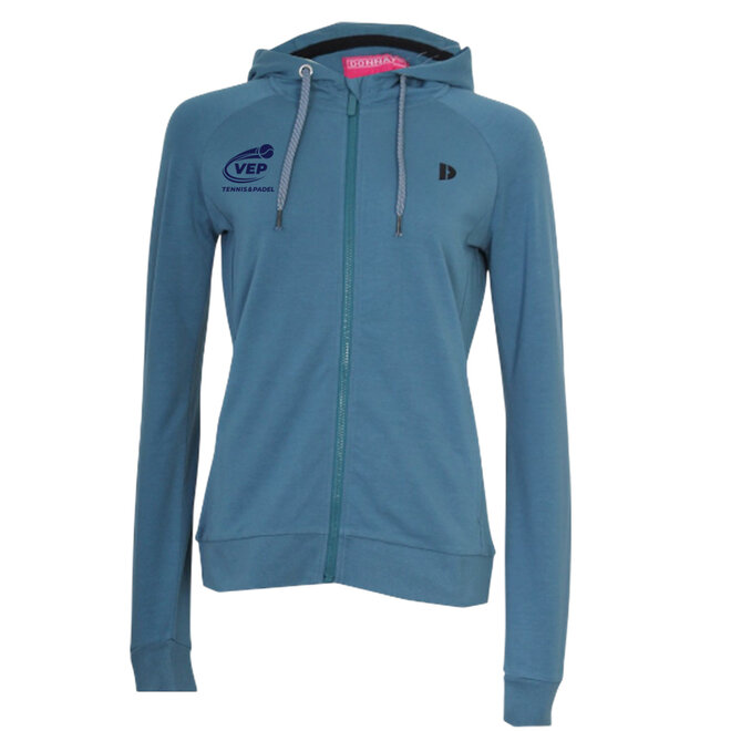 Donnay Dames - VEP Stretch Vest met capuchon (668773) - Denim Blue