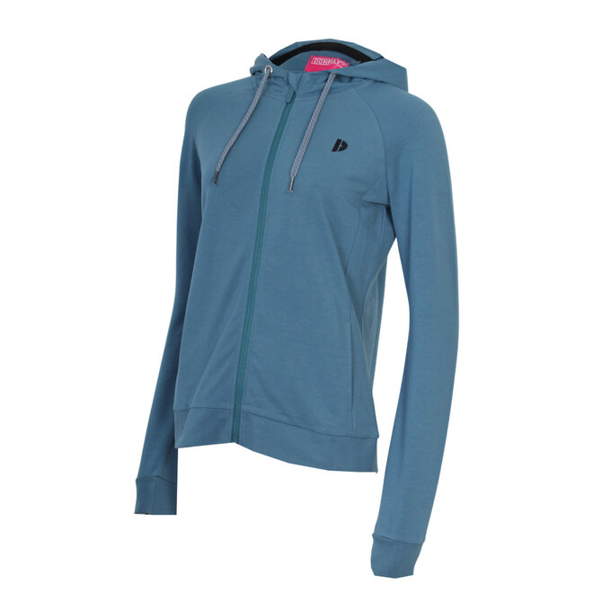 Donnay Dames - VEP Stretch Vest met capuchon (668773) - Denim Blue