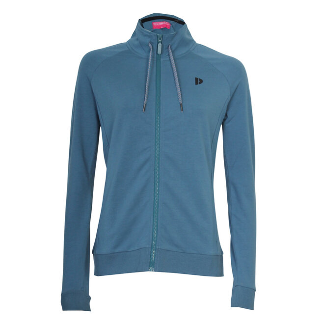 Donnay Dames - VEP Stretch Vest met kraag (668774) - Denim Blue