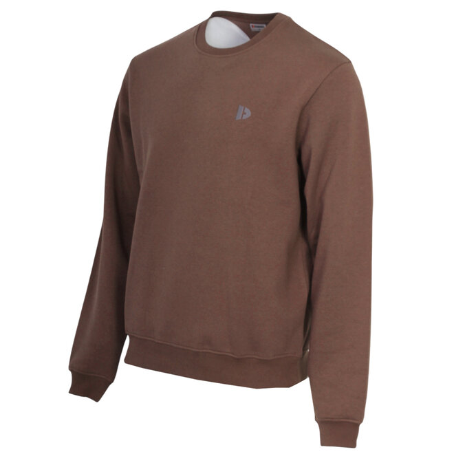 Donnay Heren - VEP Fleece Crew Sweater (450040) - Brown