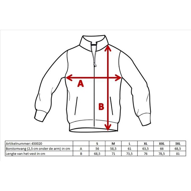 Donnay Heren - VEP Vest met Kraag (450020) - Brown