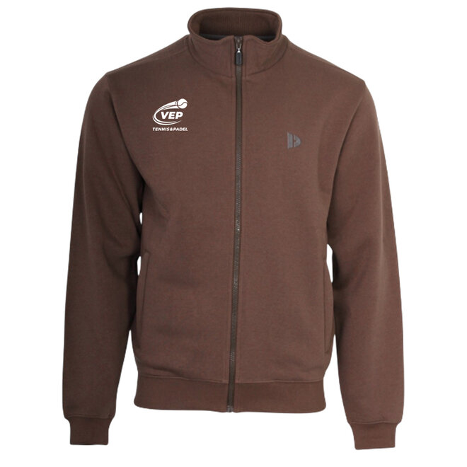 Donnay Heren - VEP Vest met Kraag (450020) - Brown