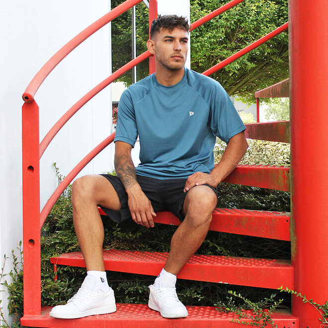 Donnay Heren - VEP Sport T-Shirt (302010) - Denim Blue