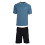 Donnay Heren - Sportset Jim - Zwart & Denim Blue