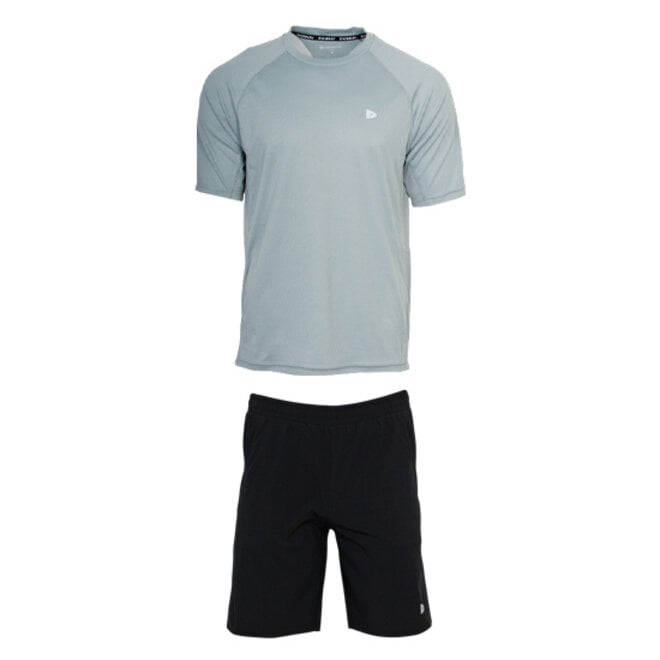 Donnay Heren - Sportset Jim - Zwart & Granite Green