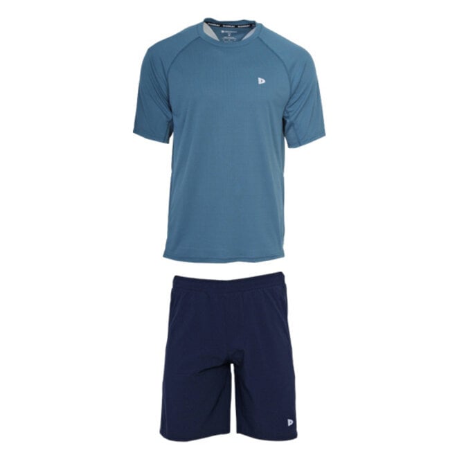 Donnay Heren - Sportset Jim - Navy & Denim Blue