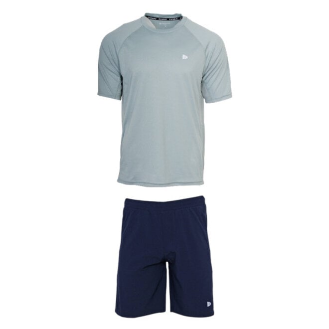 Donnay Heren - Sportset Jim - Navy & Granite Green