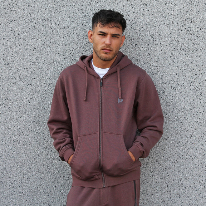 Donnay Heren - Vest met capuchon Bruce - Brown
