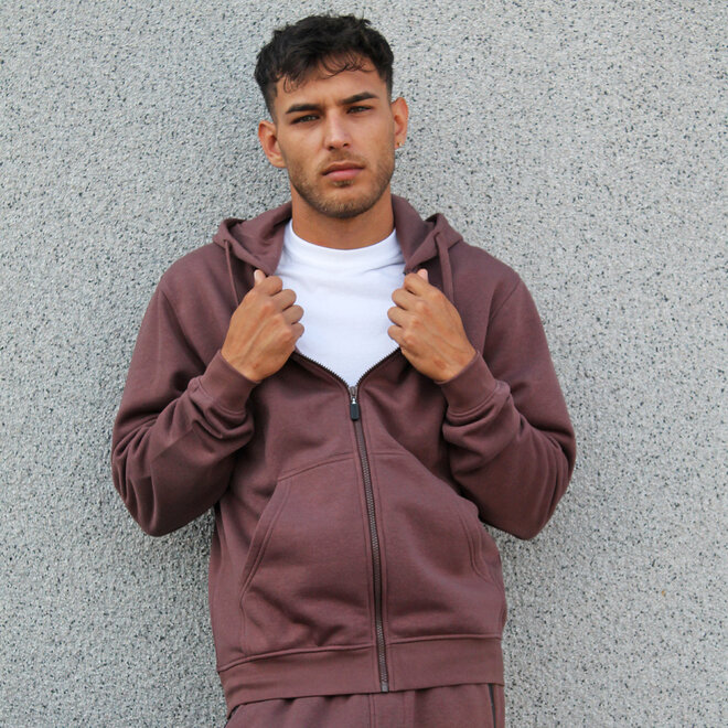 Donnay Heren - Joggingsuit Rens - Brown