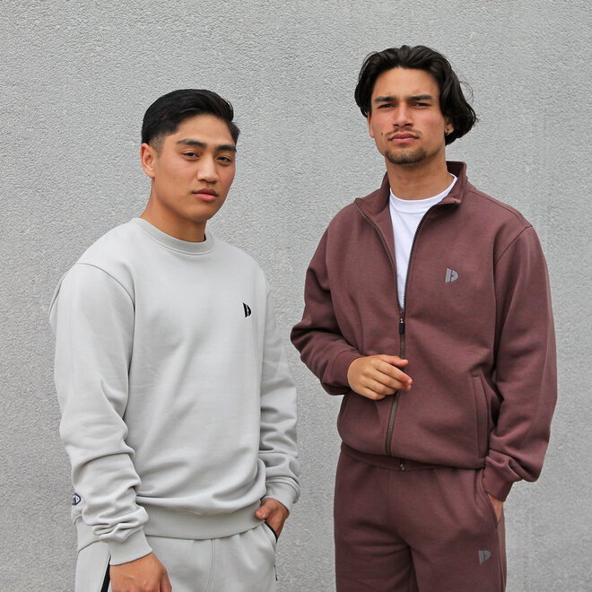 Donnay Heren - Joggingsuit Pike - Brown