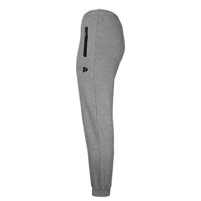 Donnay Heren - 2-Pack - Joggingbroek Jack - Zilvergrijs & Denim Blue