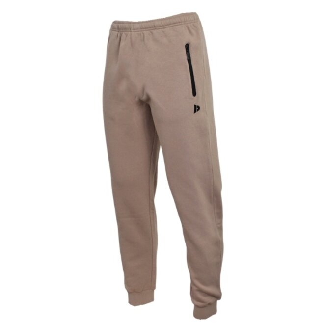 Donnay Heren - 2-Pack - Joggingbroek Jack - Taupe Grey & Denim Blue