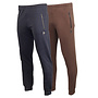 Donnay Heren - 2-Pack - Joggingbroek Jack - Navy & Brown