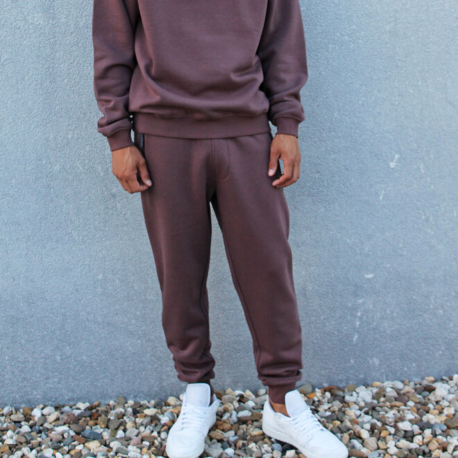 Donnay Heren - 2-Pack - Joggingbroek Jack - Zilvergrijs & Brown