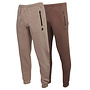 Donnay Heren - 2-Pack - Joggingbroek Jack - Taupe Grey & Brown
