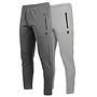 Donnay Heren - 2-Pack - Joggingbroek rechte pijp Sky - Donkergrijs & Light Grey