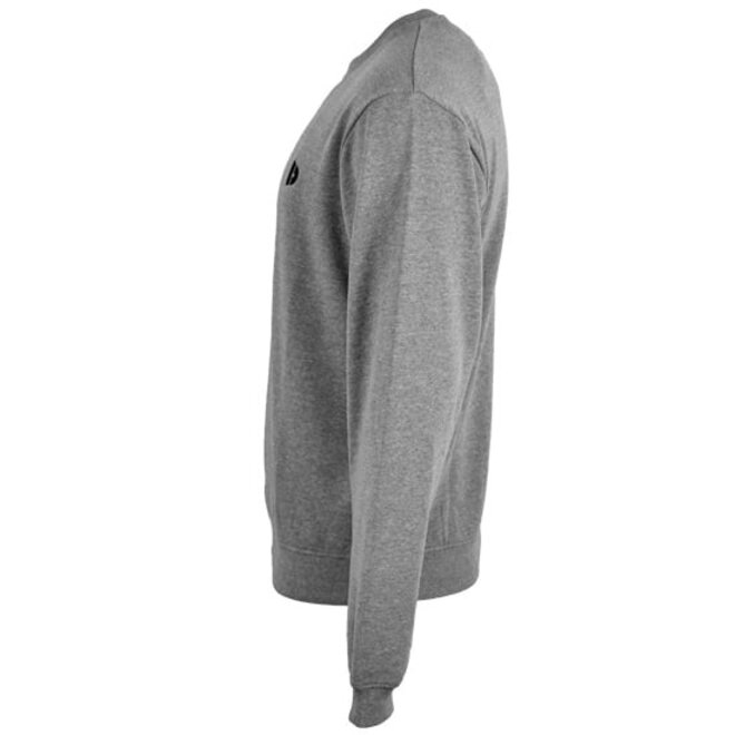 Donnay Heren - 2-Pack - Fleece Crew Sweater Dean - Zilvergrijs & Denim Blue