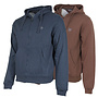 Donnay Heren - 2-Pack - Vest met capuchon Bruce - Navy & Brown