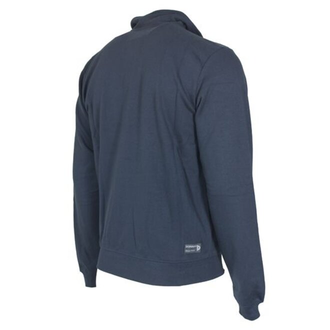 Donnay Heren - 2-Pack - Vest met kraag Bryan - Navy & Denim Blue
