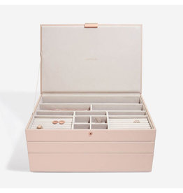 Stackers Boîte à Bijoux Blush Supersize Ensemble