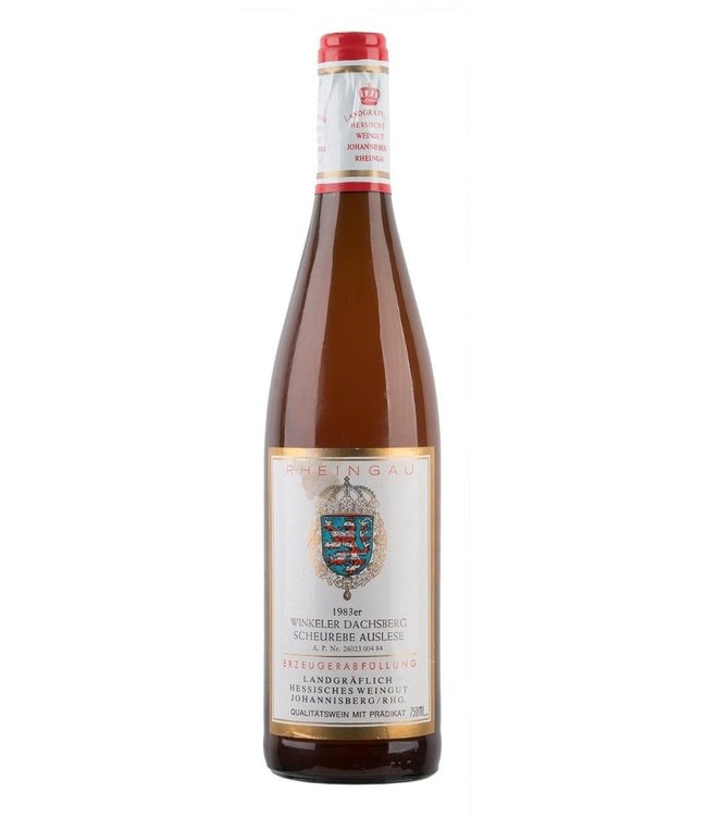 Prinz von Hessen Winkeler Dachsberg Riesling Beerenauslese 1983