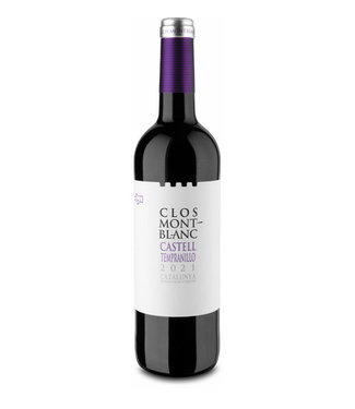 Clos Montblanc Castell red Tempranillo 2023