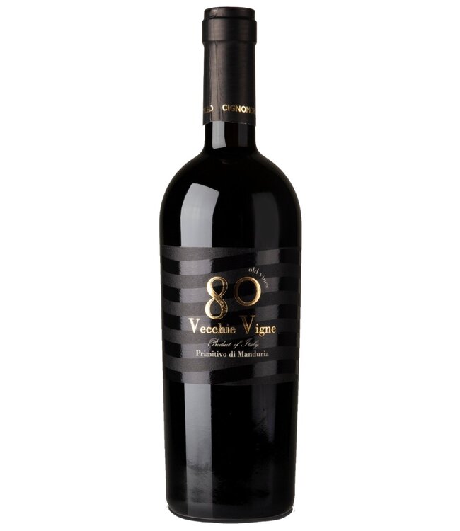 Cignomoro Primitivo di Manduria DOP 80 Vecchie Vigne Primitivo 2021 Magnum