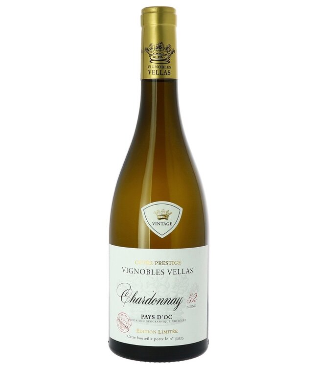 Vignobles Vellas Cuvée Prestige Édition Limitée Chardonnay 52 Blend 2023